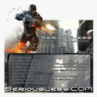 Why So Serious Join Us At Wss And Be A Part Of A Relaxed - Crysis 2 Wallpaper Hd #5802322