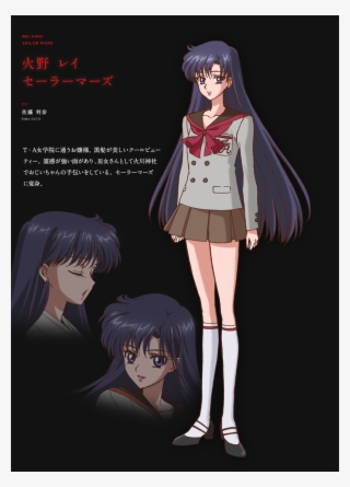 Rei Hino / Sailor Mars Doublée Par Rina Sato © Naoko - Rei In Sailor Crystal #5803021