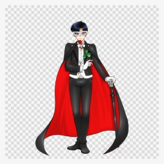 Tuxedo Mask Clipart Tuxedo Mask Sailor Mars Chibiusa - Tuxedo Mask Sailor Mars #5803260