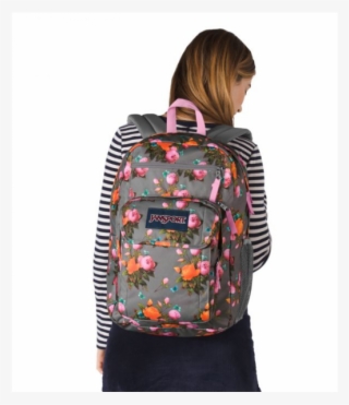 Student With Backpack Png Png Black And White Library - Jansport Digital Student #5803265