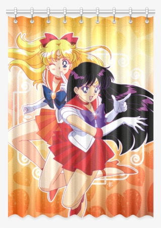 Sailor Mars E Venus Window Curtain 52" X - Blanket #5803342
