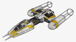 Y Wing Png Clip Free - New Republic Star Wars Y Wing #5803570