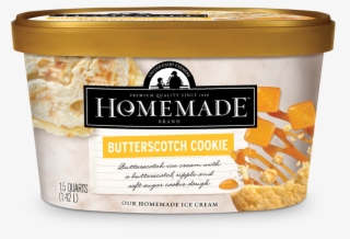 Homemade Brand Butterscotch Cookie Ice Cream 48oz - Homemade Butterscotch Cookie Ice Cream #5804186