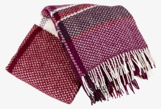 Hlýja Wool Blanket - Klippan Polka Brushed Lambs Wool Throw, Black #5804187