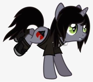 Svg Unicorn Emo Png Free Stock - Bmth Mlp #5804313