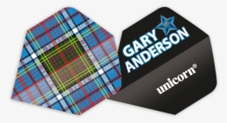 Unicorn Authentic 100 Big Wing Dart Flights Tartan #5804497