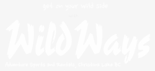 Wildways Logo White Clear Main - Dog #5805365