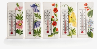 Picture Of Aquilegia Wall Thermometer Aboca Museum - Aboca Museum #5805757
