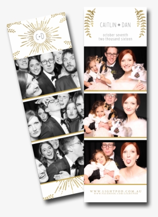 Gold Photo Booth Strip #5806220