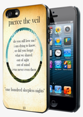 Pierce The Veil Band Lyric Samsung Galaxy S3/ S4 Case, - Marvel Comics Iphone Case #5806269