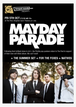 Mayday Parade / The Summer Set / For The Foxes / Natives - Mayday Parade By Mayday Parade #5806381