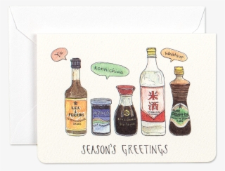 Season's Greetings Mini Card - Seasoning Greetings #5807506