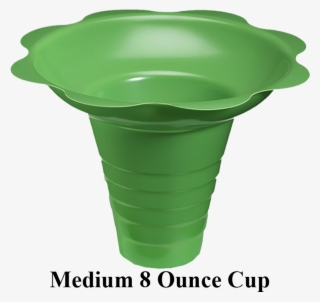 Flower Cups In Two Colors - Shaved Ice Cups #5807820