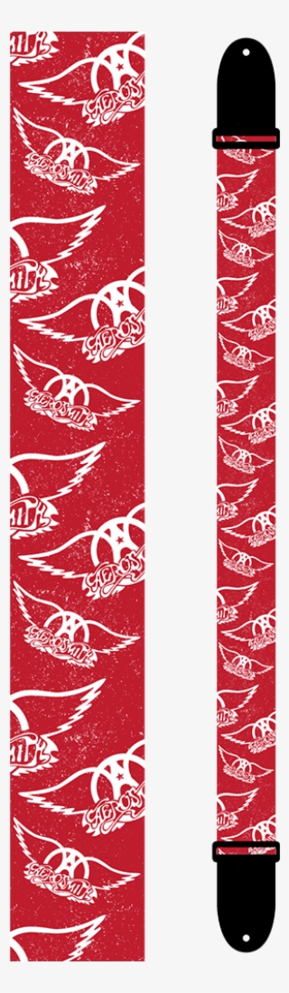 Aerosmith Guitar Straps Various Official Aerosmith, - Official T Shirt Aerosmith Classic Logo Red All Sizes #5808325