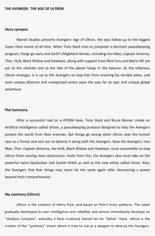 The Avenger 1 - Research #5808510