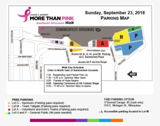 2018 Mtp Walk Parking Map #5812452