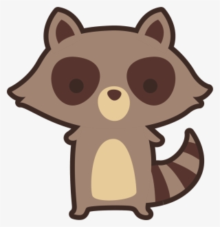 Raccoon Baby Giant Panda Animal Bear - Mapache Bebe Dibujo #5813311