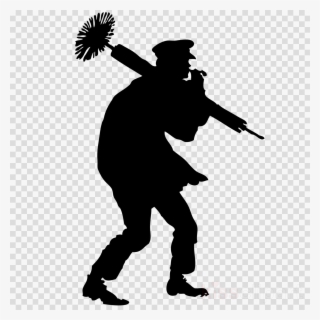 Chimney Sweep Silhouette Clipart Chimney Sweep Fireplace - Mary Poppins Bert Silhouette #5813547