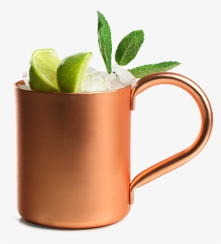 Hard Shake And Pour Over Crushed Ice Into A Moscow - Moscow Mule Clip Art #5816655
