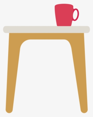 On Table Png - Side Table Vector Png #5817651
