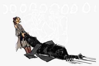 “ Rey Drags Kylo Back To The Light ” This Fanart Was #5817751