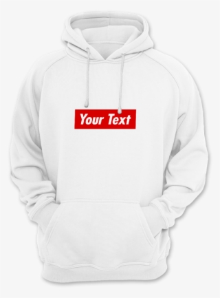 Custom Supreme Hoodie - White Supreme Hoodie Png #5818673