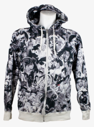 Rare Supreme Phase 2 Crewneck Black And White 2007 #5818880