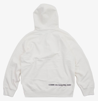 Supreme X Cdg Shirt Split Box Logo Hoodie #5819891