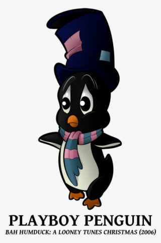 25 Looney Of Christmas - Playboy Penguin Transparent Looney Tunes #5820447