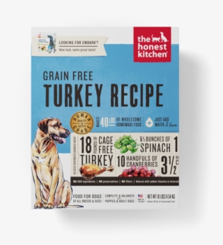 The Honest Kitchen Grain Free Turkey Recipe Dehydrated - The Honest Kitchen Embark Grain Free Turkey Dog Food #5821228