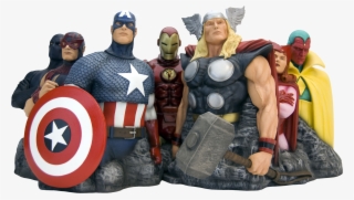 Alex Ross Avengers Assemble Fine Art Statue - Avengers Assemble - Alex Ross Fine Art Sculpture #5822521