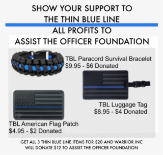 Thin Blue Line Donations #5824560