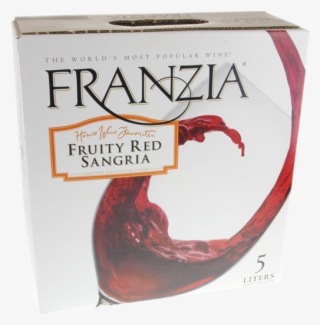 Franzia Fruity Sangria - Franzia Red Wine Box - Free Transparent PNG ...