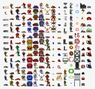 Group 3 Contains 93 Records - 2d Rocket Launcher Sprite #5825771