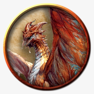 Adult Copper Dragon - Mythical Creature #5825811