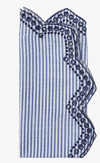 Eyelet And Seersucker Dinner Napkins By Kim Seybert - Eyelet Seersucker Napkin (set Of Two) By Kim Seybert #5826975