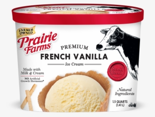 Premium French Vanilla Ice Cream, 48oz - Prairie Farms #5827534