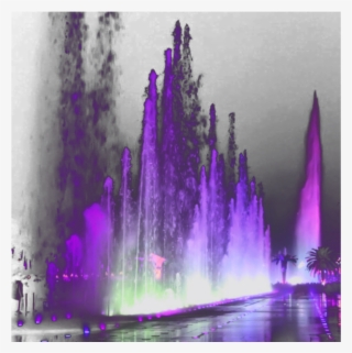 Ftestickers Background Palmtree Lights Fountain Neon #5827678