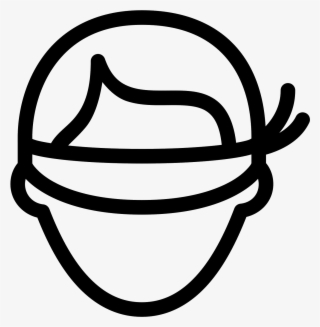 This Is A Picture Of A Man's Face That Is Covered Over - Icon #5828544