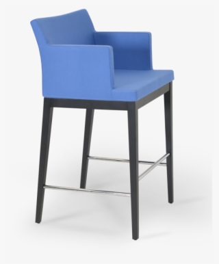 Soho Bar/counter Wood Stool By Soho Concept - Sohoconcept Soho Wood Chair | Sky Blue Camira Wool #5828953
