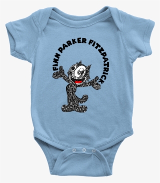 Finn The Cat Onsie - Red White & Cute Tee #5829485