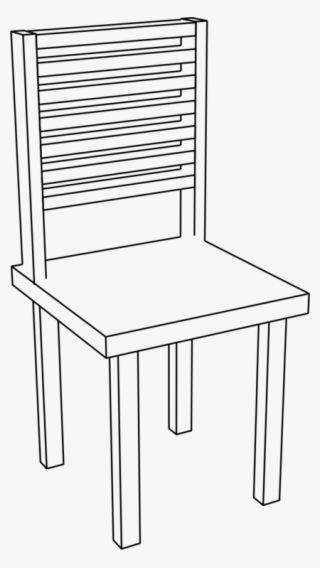 Table Adirondack Chair Furniture Computer Icons - Clip Art Chair Black And White Png #5829644
