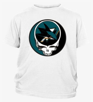 San Jose Sharks Grateful Dead Steal Your Face Hockey - Save Me Im Fine Ambigram #5829792