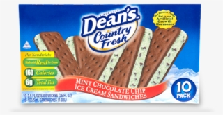 Dean's Country Fresh Mint Chocolate Chip Ice Cream #5829839
