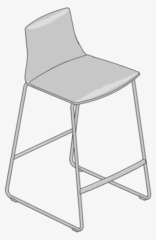 Stool,counter Height,upholstered Seat And Back - Bar Stool #5830027