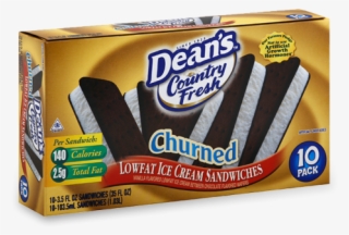 Dean's Country Fresh Vanilla Lowfat Ice Cream Sandwich #5830140 Dean's Country Fresh Vanilla Lowfat Ice Cream Sandwich #5830140