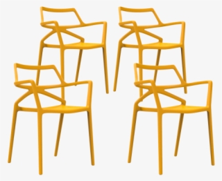 Vondom Delta - Vondom - Delta Chair - Mustard #5830145