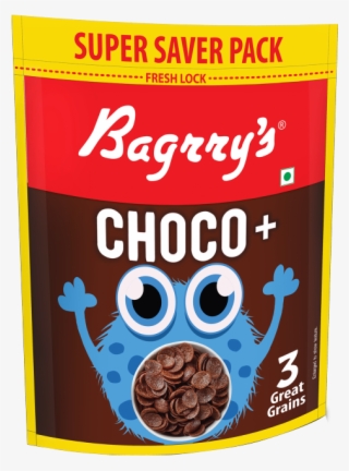 Choco With 3 Great Grains - Bagrry's Protein Muesli With Whey Protein , Almonds #5830835