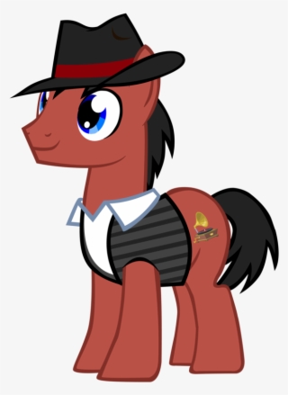 Zipdry, Earth Pony, Hat, Oc, Oc Only, Pony, Safe, Trilby - Cartoon #5830885