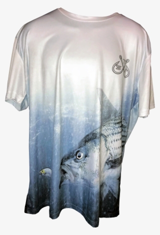 Image Of Striped Bass Short Sleeve - Striped Bass Fishing Shirts #5832276